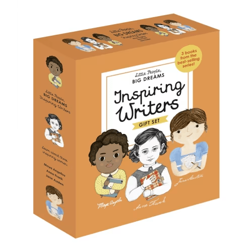 Little People, Big Dreams: Inspiring Writers: 3 Books From The Best-selling Series! Maya Angelou - Anne Frank - Jane Austen Book By Maria Isabel Sanchez Vegara,lisbeth Kaiser, (Hardcover) | Indigo