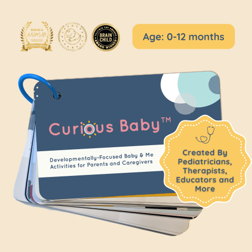 Infant Learning Cards - Curious Baby™ Activity Cards – Curious Baby Cards