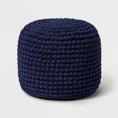 Pouf Ottoman - Navy Blue - Cloud Island™
