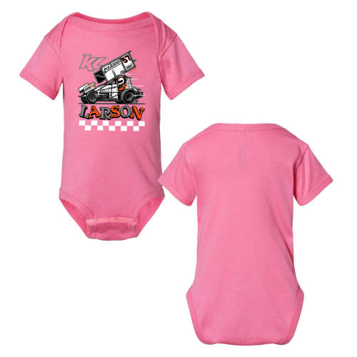 Speedster 57 Kids Design- Infant Raspberry Onesie – Shop Kyle Larson