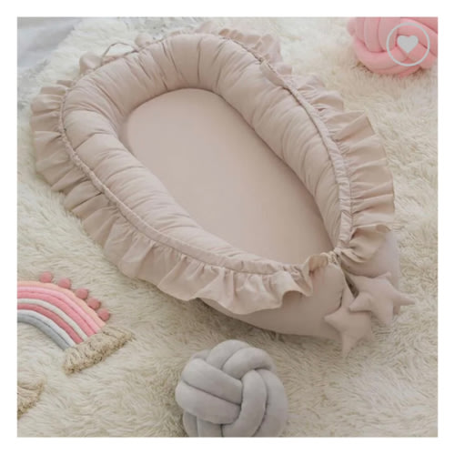 Cute Baby Lounger Snuggle Nest Co Sleeper