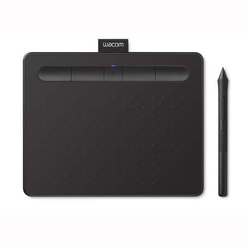 Wacom Intuos Wireless Graphic Drawing Tablet - Small - Black