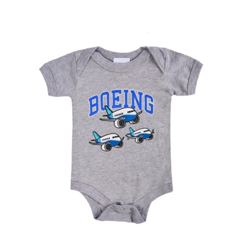 Boeing Baby Varsity Pudgy Onesie