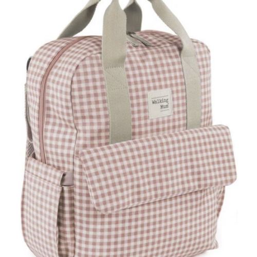 Walking Mum. I Love Vichy Baby Changing Bag for Pushchair Versatile Design with Short Handles and Shoulder Straps Pink 37 x 28 x 12 cm : Amazon.de: Baby Products