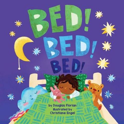 Bed! Bed! Bed! (a Baby Steps Bedtime Board Book for Toddlers) - by Douglas Florian
