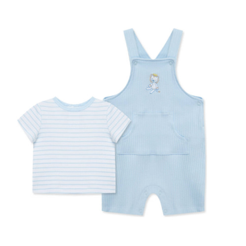 Little Me Baby Boys Safari Shortall Set | Belk