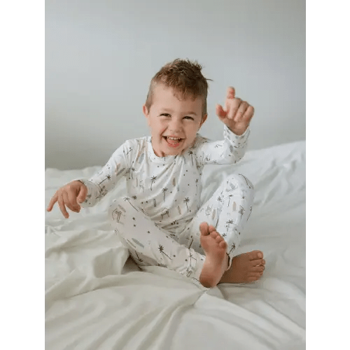 Beach Bum Two Piece Pajamas — h o n e y c o m b