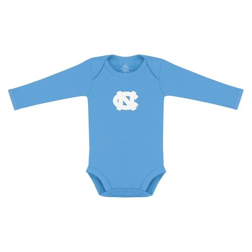 Creative Knitwear College Baby Infant Long Sleeve Bodysuit - Team Logo, Multiple Colors, Unisex (0-9 Months)