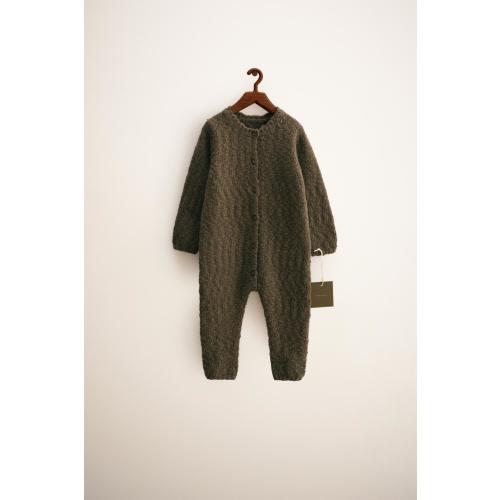 WOOL JUMPSUIT - Dark khaki | ZARA Canada