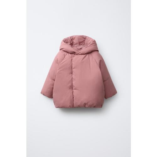 CAZADORA ACOLCHADA WATER REPELLENT - Rosa | ZARA Estados Unidos de América / United States