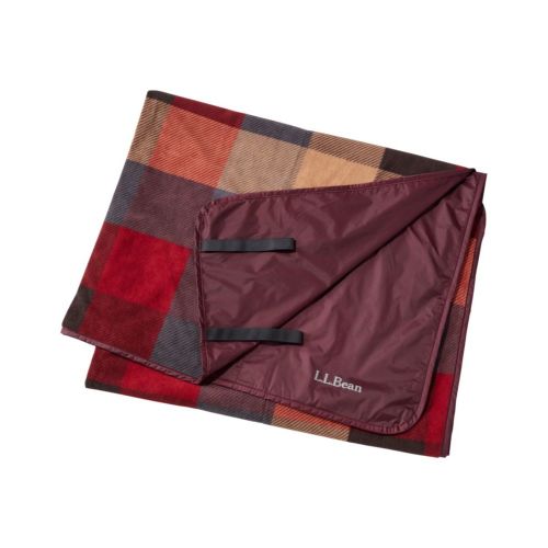 L.L.Bean Waterproof Outdoor Blanket, Plaid