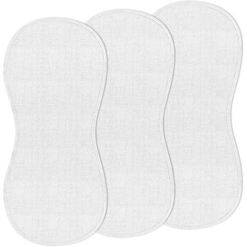 Hahafelt 3 Pcs Baby Changing Pad Liners,Simple Style,White