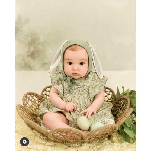 Spring Bunny Bonnet – Olive and Cradle