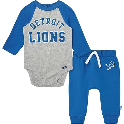 Gerber NFL Unisex Baby Nfl Onesie Bodysuit and Jogger Set