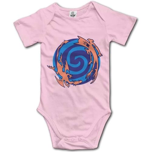 Funny Polymerization Anime Baby Short Sleeve Bodysuit Infant Romper