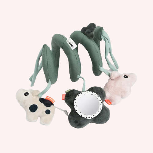 Activity Spiral - Tiny Farm Green