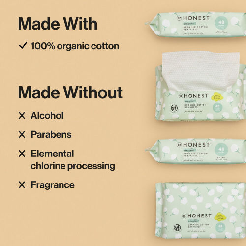 Disposable Dry Baby Wipes - Disposable Cotton