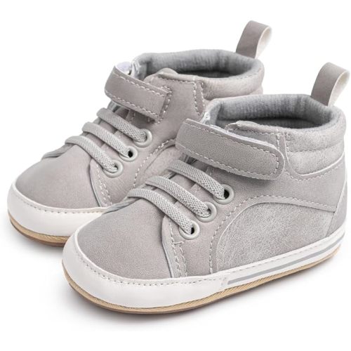 Toddler Baby Boys Girls High Top Sneaker First Walk Ankle Boots