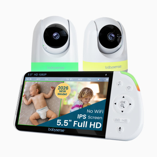 Babysense Babysense PRO 1080p Full HD Split-Screen Baby Monitor - 2 Cameras | Babylist Shop