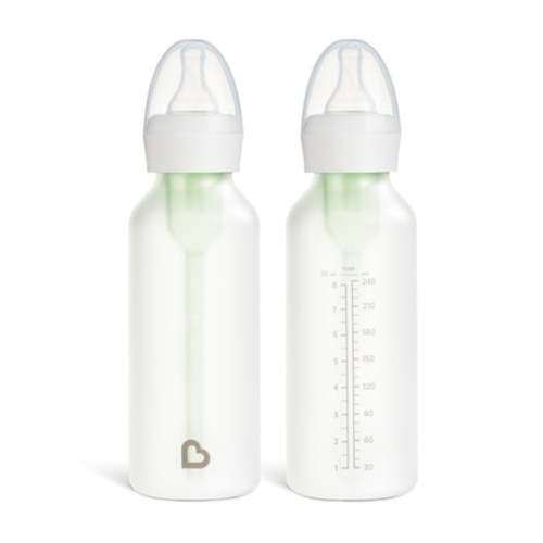 Bond® Silicone Glass Bottle 4oz or 8oz, 2pk | Munchkin