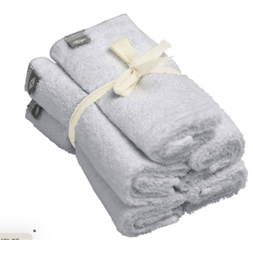 Kyte Baby Terry Washcloth 5-Pack in Storm