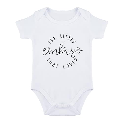 SproutJoy Ivf Baby Bodysuit Ivf Bodysuit for Babies Baby Boy Announcement Babies Bodysuits Unisex Clothes
