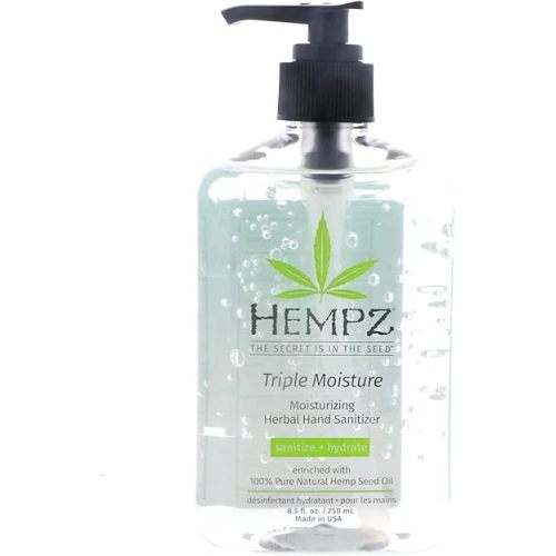 Hempz Hempz triple moisture herbal moisturizing hand sanitizer, 8.5 ounce, 8.5 Ounce