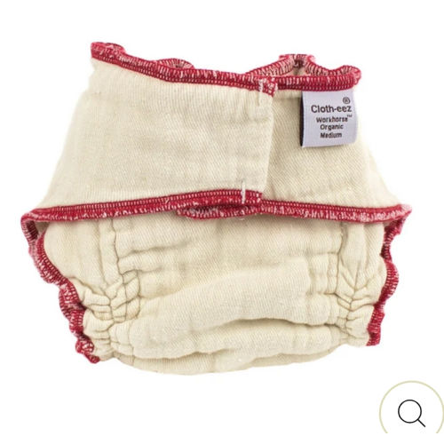 Cloth-eez Workhorse Fitted Diapers - No Closure