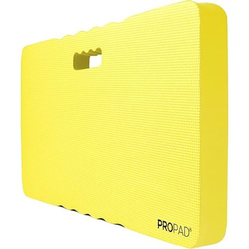 Thick Kneeling Pad, Garden Kneeler for Gardening, Bath Kneeler for Baby Bath, Kneeling Mat for Exercise & Yoga, Knee Pad for Work, Floor Foam Pad, 2X Large (XXL) 24 x 14 x 1.5 Inches, Yellow