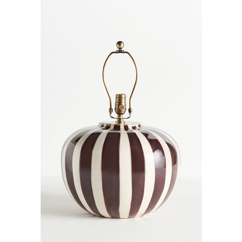 Lys Striped Ceramic Table Lamp Base