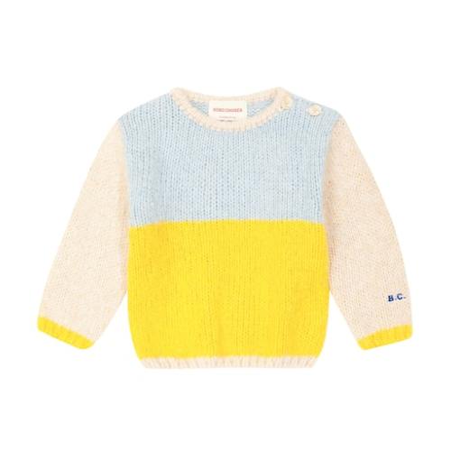 Baby color-blocked sweater