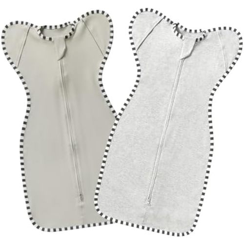 Transitional Swaddle Blanket Sack 2-Pack, Baby Sleep Sack, Arms Up Design, Newborn Swaddle for Boys Girls