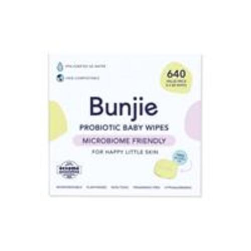 Buy Bunjie Probiotic Baby Wipes 640 Bulk Pack Online at Chemist Warehouse®