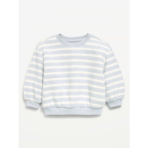Striped Crew-Neck Sweatshirt for Baby