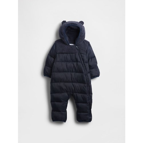 Baby Lightweight Puffer One-Piece | Gap