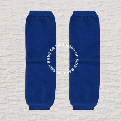 Royal Blue Baby Leg Warmers | Arm Warmers | Oh Silly Baby
