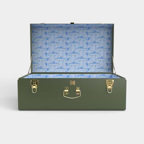 Boy Grand Trunk | Best Seller - Green / Morning on the Creek / Embroidery