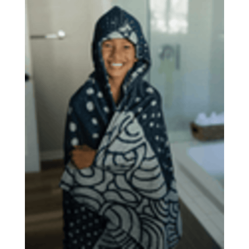 Whale Shark Hooded Kids Bath Towel | Sand Cloud