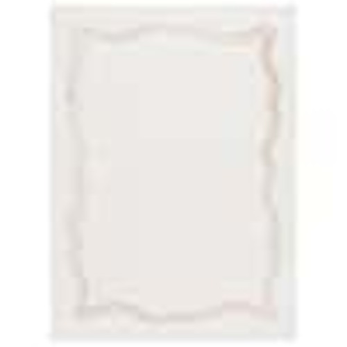 SAFAVIEH Casablanca Shag 8 ft. x 10 ft. Beige/Ivory Abstract Border Area Rug CSB797B-8