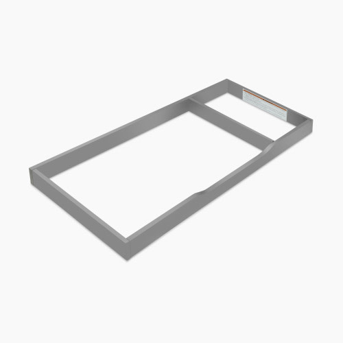 Sorelle Topper for Double Dresser - Gray, 46 X 18 X 3