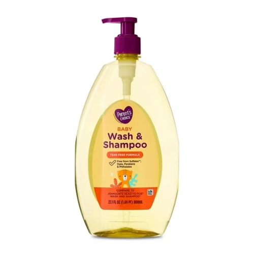 Parents Choice Tear-Free Baby Wash & Shampoo, 27.1 fl oz