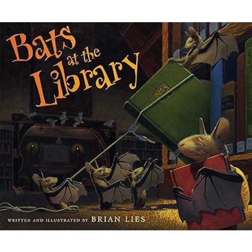 Bats at the Library Hardcover – Picture Book, September 8, 2008