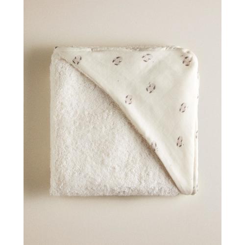 BUNNY HOODED BABY TOWEL