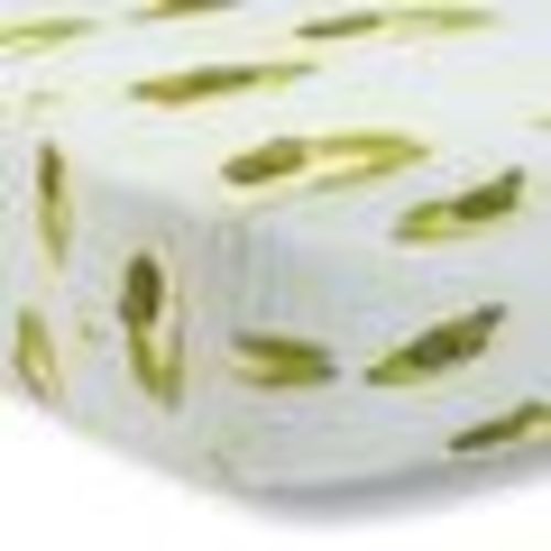 Leapfrog Bamboo Muslin Fitted Crib Sheet - One size fits all