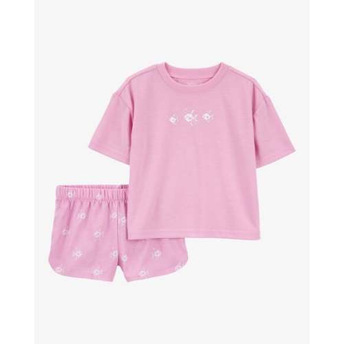 Toddler Girl 2-Piece Angelfish Loose Fit Pajamas - Pink - Carter's | Carter's