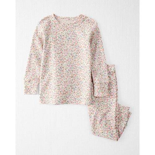 Baby 2-Piece Organic Cotton Floral-Print Pajamas - Little Planet | Carter's