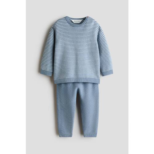2-PIECE FINE-KNIT COTTON SET