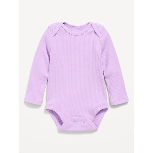 Long-Sleeve Ribbed Bodysuit for Baby