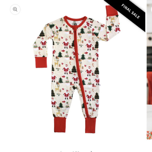 Cozy Christmas Bamboo Convertible Baby Pajama – Emerson and Friends