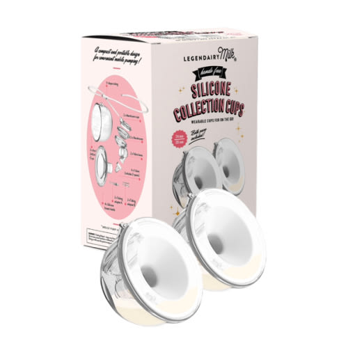 Silicone Milk Collection Cups | Legendairy Milk